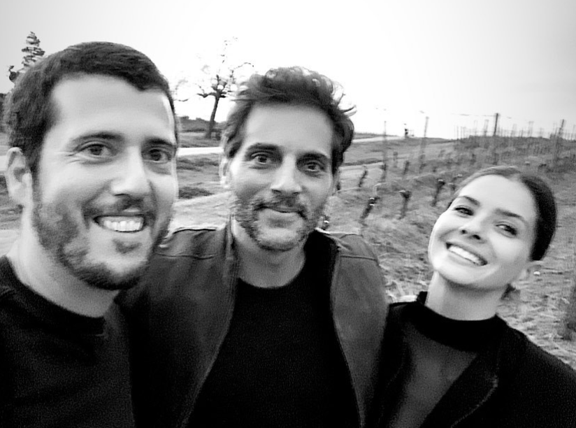 Con Joaquín Furriel y la China Suárez — El Duelo